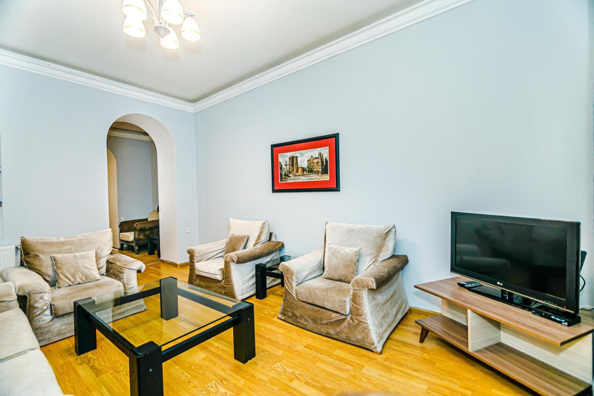Azneft Royal Suite Apartment Sea View Баку Екстер'єр фото